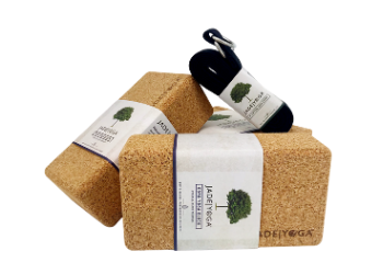 Jade yoga cork block sales