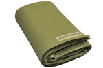 Jade Voyager Yoga mat Olive Green. 1.6mm Natural rubber: grippy & sustainable.